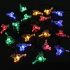 Solar Colorful Small Deer String Fairy Lights 20 LED Party Tree Decor