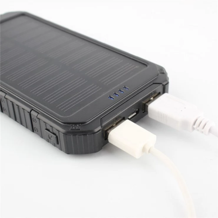 15000mAh Dual USB Universal Solar Battery Charger Mobile Power Bank