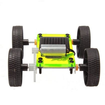 Mini Solar Car Educational Toy model for self-assembly