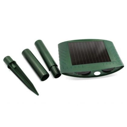 Ultrasonic dual speaker Solar animal repeller with Motion Sensor