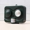 Acousto-Optic LED Ultrasonic Solar birds repeller with wall mount