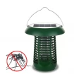 Solar bug zapper 2 in 1 outdoor LED Mosquito Killer Lamp