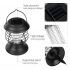 Outdoor UV Solar mosquito zapper Insect killer LED lamp