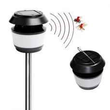 Universal Sonic Solar mosquito zapper insect repeller LED light