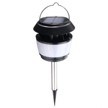 Universal Sonic Solar mosquito zapper insect repeller LED light