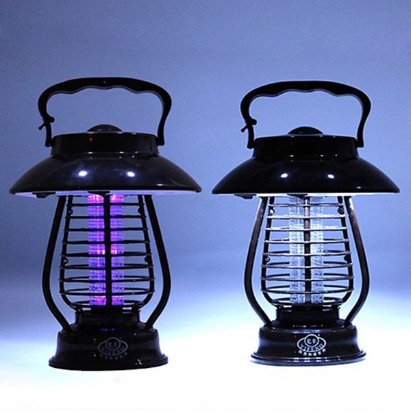 GutReise Bugs Fly Bee Insect Mosquito Killer Zapper Light,Solar Electric Indoor Outdoor Garden Modern Flashion LED Portable Mosquito Killer Lamp Light 