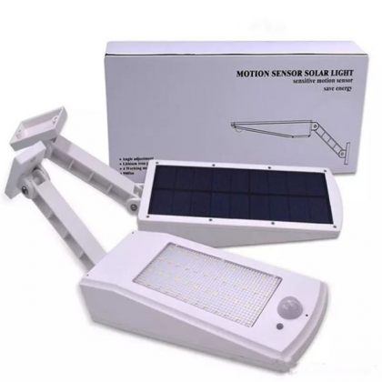 Outdoor Bright 48 LED Solar garden lamp with Motion Sensor Wall mount