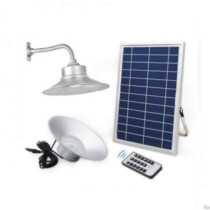 Solar powered shed light 36 LED Pendant Lamp with remote control