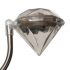 Outdoor Diamond LED Solar Path Lights for Garden Lawn Pathway Set of 4