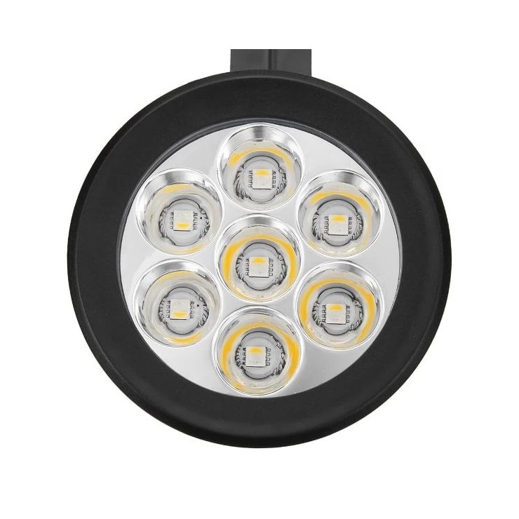 Colour Changing 7 LED Solar Spot Light with Separate Solar Panel