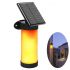 Dancing Flame Solar Flickering Light outdoor 102 LED Wall Lamp with Light Control and 3 lighting modes for Garden Patio Pathway