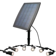 Stainless Steel In-Ground Buried Solar Deck Lights Outdoor Kit