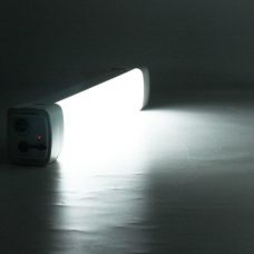 Tri-Proof 20W LED Solar Batten Tube Light IP65 10Ah Lithium Battery