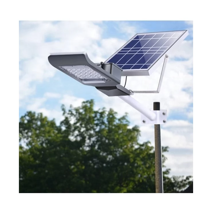 Powerful Bright 50W 100W LED Solar Street Light Road Parking Yard Lamp
