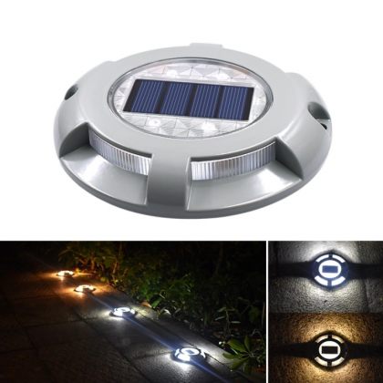 Durable 4 LED Solar Road Path Light High-Shock Resistant Aluminium Alloy