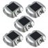 Heavy Duty Solar Road Stud Lights Safety Traffic Markers 6 LED Colours