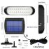Compact Outdoor 20 LED Solar Shed Light Indoor Daytime Application