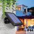 Compact Outdoor 20 LED Solar Shed Light Indoor Daytime Application