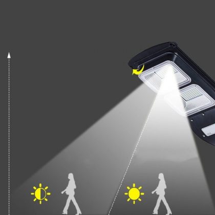Powerful LED Solar Street Light with Radar Induction Motion Sensor