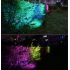 Solar Garden Flood Light RGB Colours Landscape Decoration With Remote