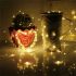 Copper Wire Solar Fairy Lights LED String Bright Christmas Decoration