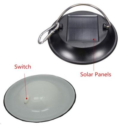 Portable hanging LED Solar camping lights