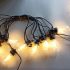 Vintage Outdoor Solar Fairy String Lights LED Glass Bulbs Decoration