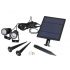 Outdoor Dual Ground Solar Spot Light with Separate Solar Panel for garden lawn tree decoration