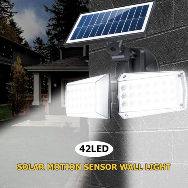 Twin head led motion 2024 sensor security light