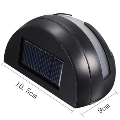 Outdoor waterproof LED Solar Fence light for garden, home and backyard