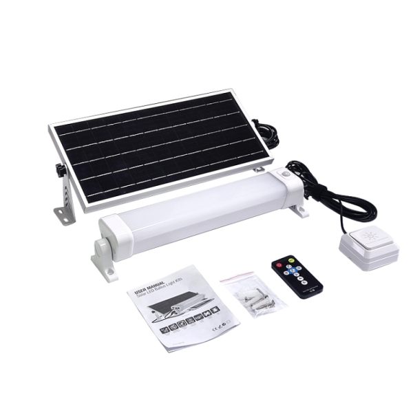 Solar light with wall shop switch