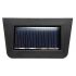 2 LED Solar Wall lights for outdoor fence, garden or backyard