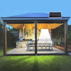 Ultimate LED Solar Batten Light With PIR Sensor Wall Switch Extension