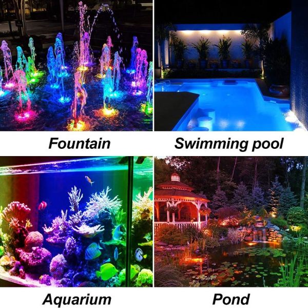 7V/3W Best Solar Fountain IP68 Waterproof Pools Fountains Colorful