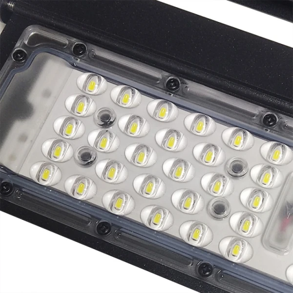 Led solar wall wash flood outlet light