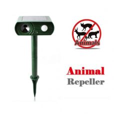 Solar Ultrasonic Pest and Animal Repeller PIR Sensor