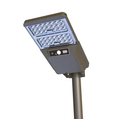Ultra-Bright Integrated Solar Street Parking Lot Sensor Light Dual CCT