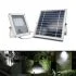 Compact Solar Flood Light LED Durable Metal Security Garden Lamp