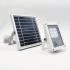 Compact Solar Flood Light LED Durable Metal Security Garden Lamp