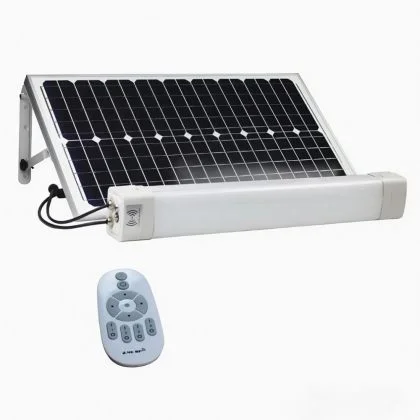 Tri-Proof 30W LED Solar Batten Light Universal 8 Modes Motion Sensor
