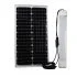 Tri-Proof 30W LED Solar Batten Light Universal 8 Modes Motion Sensor