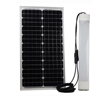 Tri-Proof 30W LED Solar Batten Light Universal 8 Modes Motion Sensor
