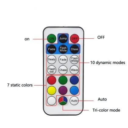 Commercial-Grade Solar Rope Lights - Outdoor Multicolour RGB LED Tube