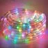 Commercial-Grade Solar Rope Lights - Outdoor Multicolour RGB LED Tube
