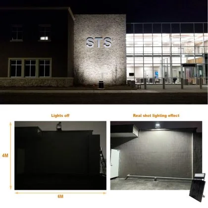 Powerful Solar Billboard Flood Light Advertising LED Sign Wall Washer