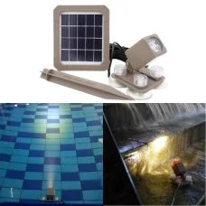 Underwater Solar Spot Light 3W Pool Garden Pond Fountain Decoration