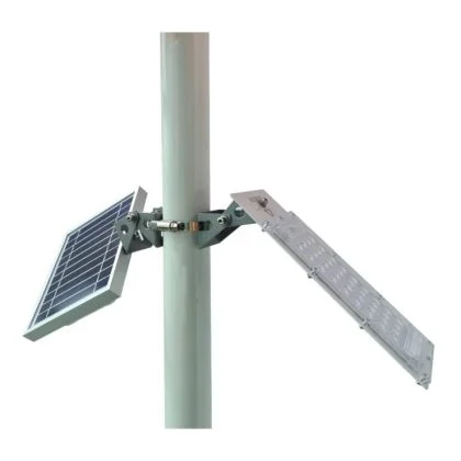 Ultra-Bright 36 LED Solar Flagpole Flood Light Outdoor Pole Setup Kit