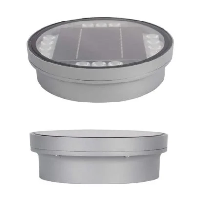Durable Solar LED Inground Uplight with Remote IP68 Deck Pathway Light