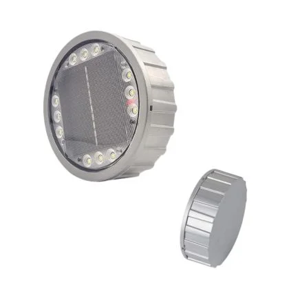 Solar Paver Deck Light – Heavy-Duty IP68 Recessed LED Pathway Uplight