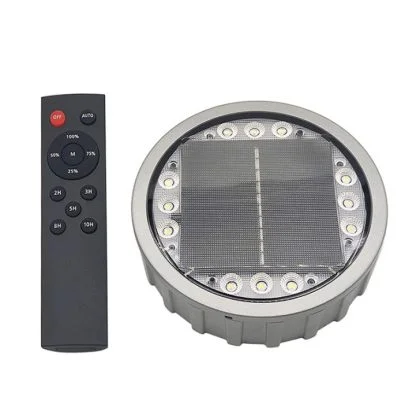 Solar Paver Deck Light – Heavy-Duty IP68 Recessed LED Pathway Uplight